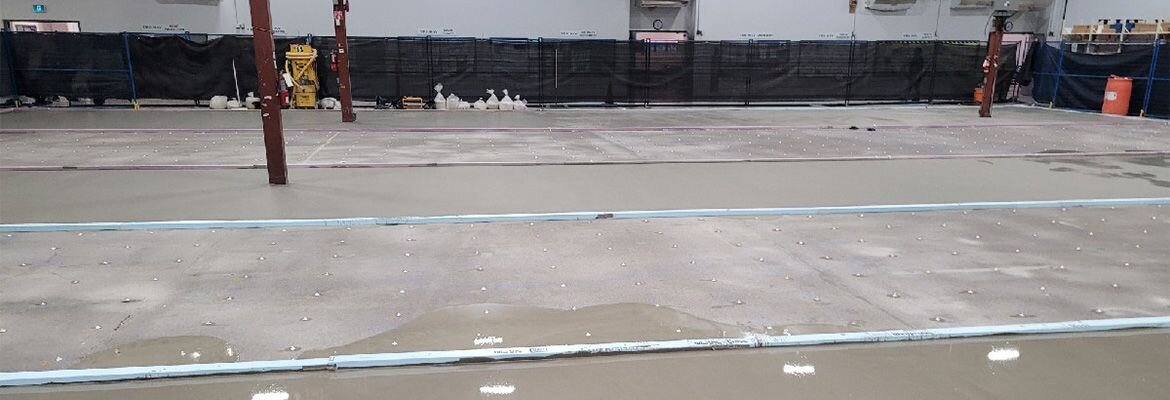 Ultra flat flooring - BNE's floor leveling process